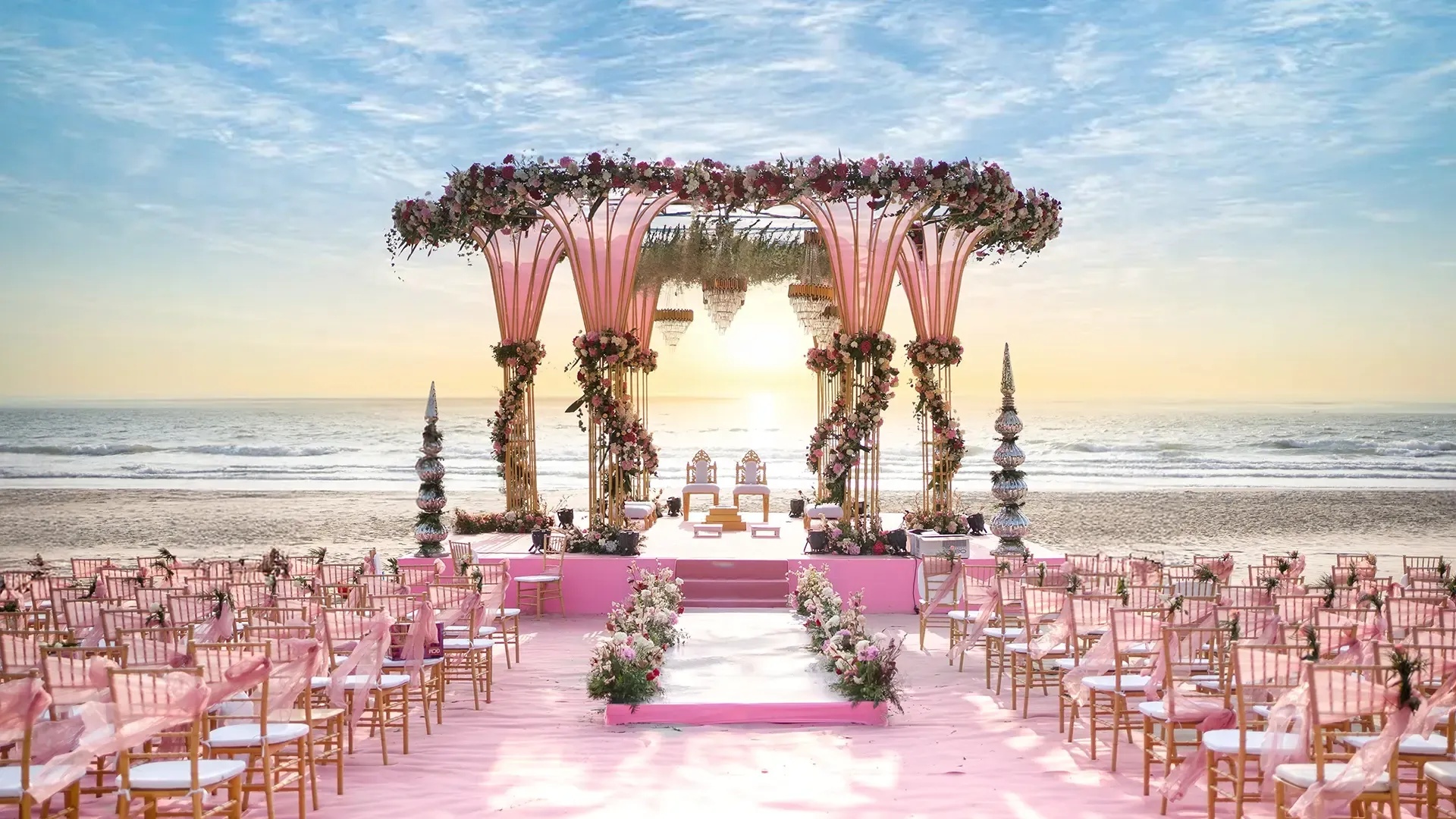 Beachfront Destination Wedding